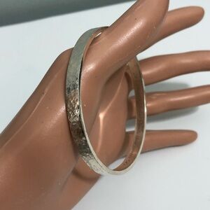 James Avery Retired Sterling Silver  Cuff Bracelet Size 7.5